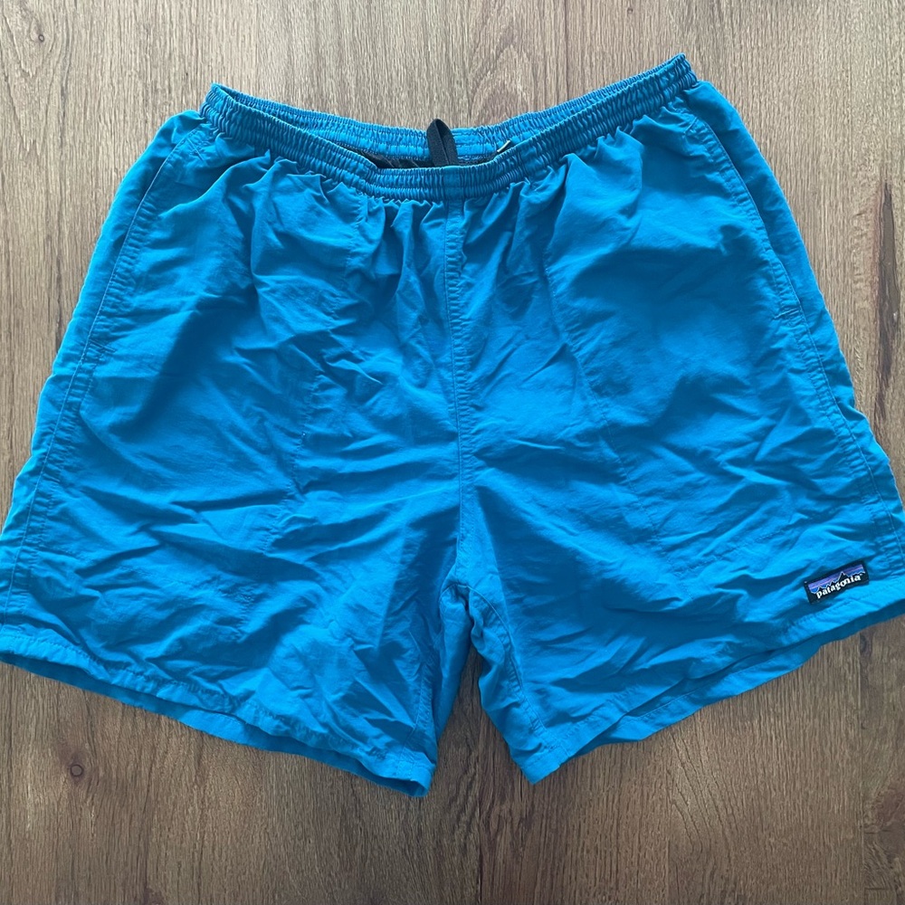 Patagonia Teal Swim Shorts